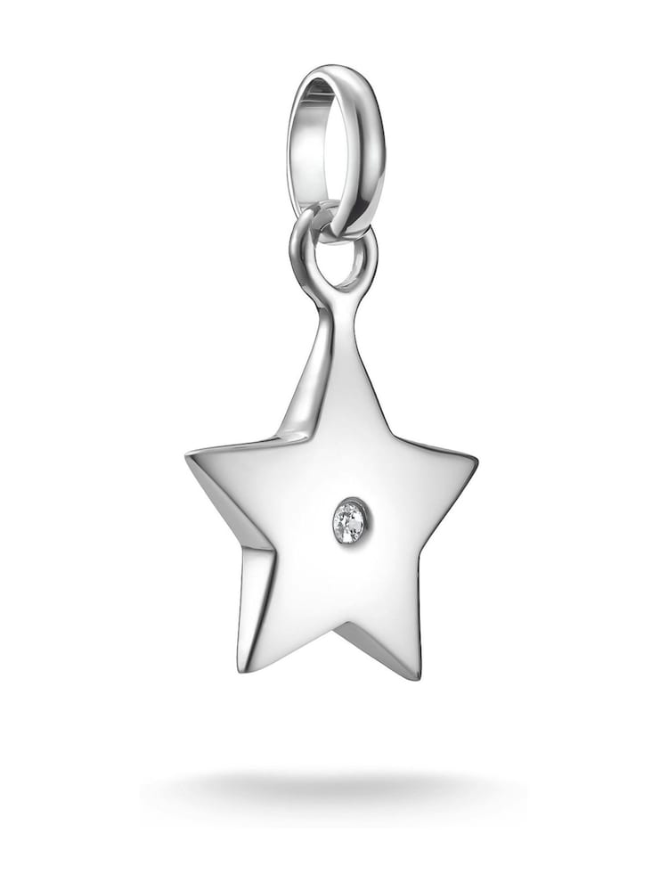 Thomas Sabo Silver Plated Charm Connect Star Pendent - Image 1 of 5