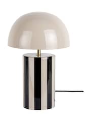Leitmotiv Warm Grey Rayado Table Lamp - Image 2 of 2
