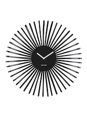 Present Time Black Polo Wall Clock - Image 3 of 4