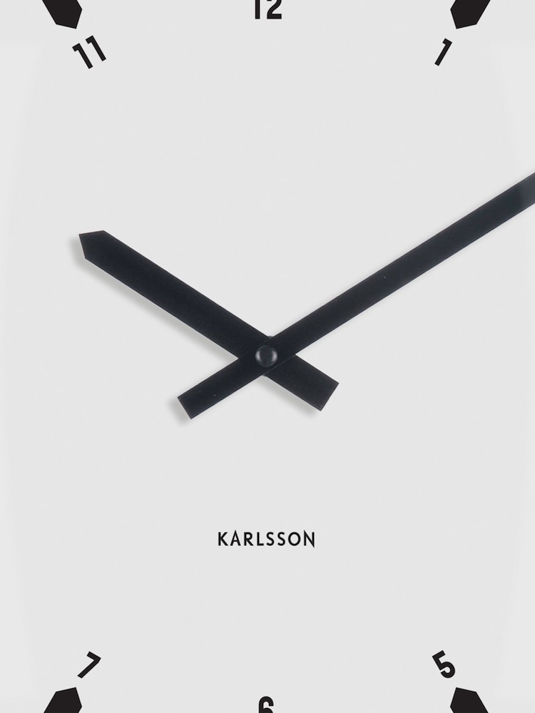 Present Time White Realista Dome Wall Clock - Image 4 of 4 Present Time White Realista Dome Wall Clock - Image 4 of 4