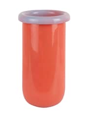 Present Time Bright Orange M Plegado Vase - Image 3 of 3