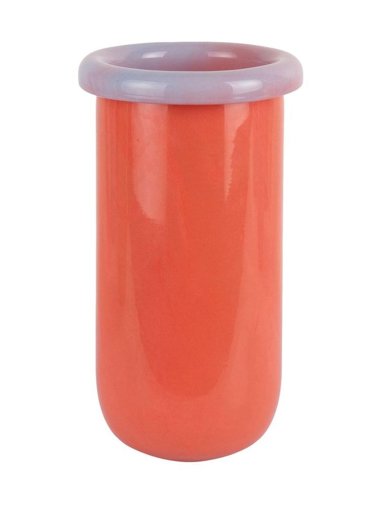 Present Time Bright Orange M Plegado Vase - Image 3 of 3