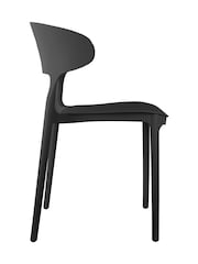 Leitmotiv Black Fain Dining Chair - Image 4 of 5