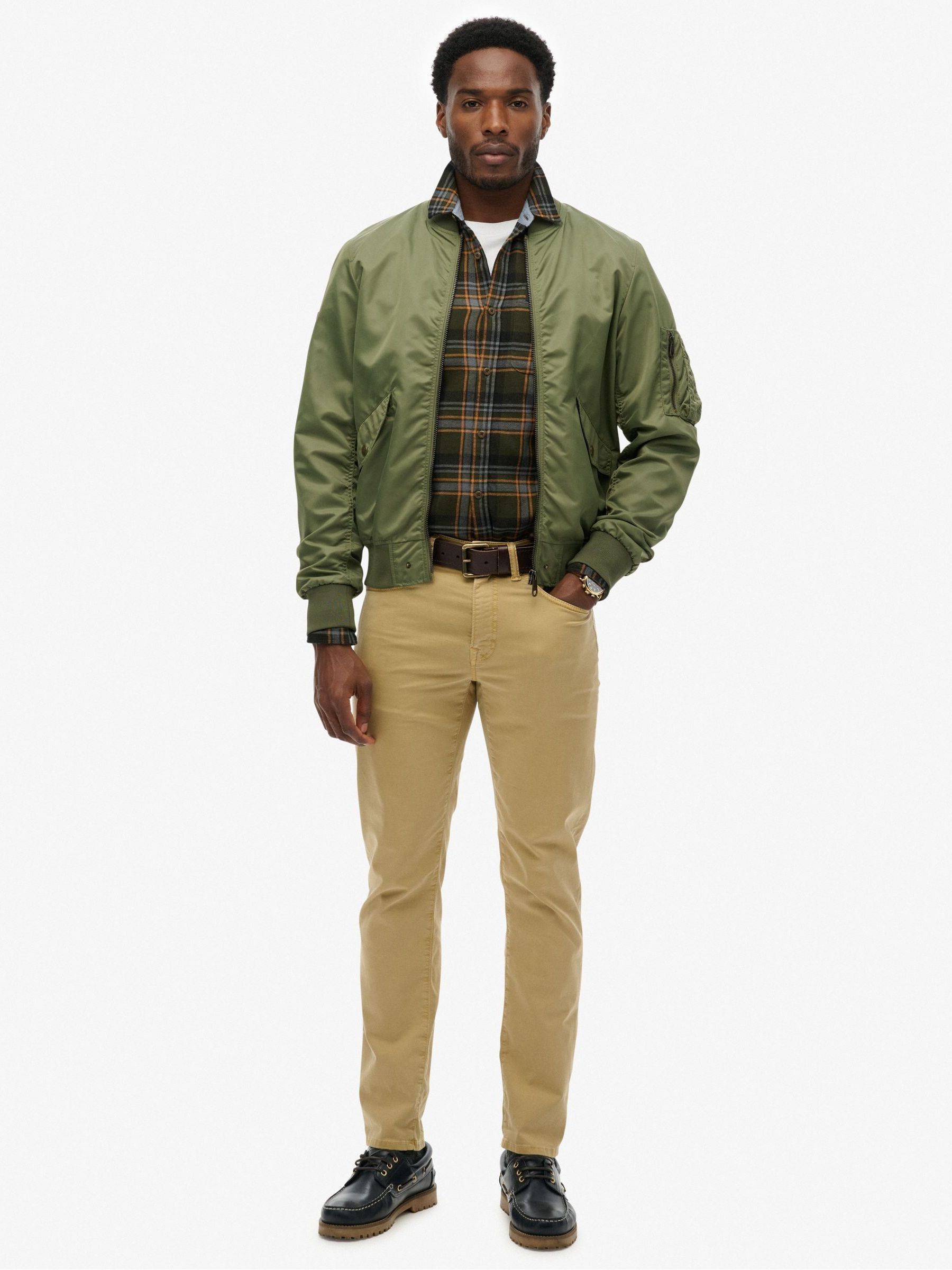 Buy Superdry Green Merchant MA1 Bomber Jacket from Next USA