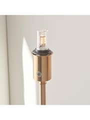 Gallery Home Brass Danny Rechargeable Floor Lamp Base Aged - Image 2 of 6