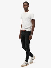 Superdry Black Vintage Skinny Jeans - Image 1 of 8
