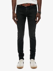 Superdry Black Vintage Skinny Jeans - Image 6 of 8