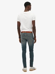 Superdry Blue Vintage Skinny Jeans - Image 2 of 8