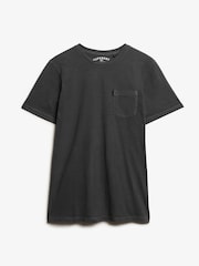 Superdry Black Classic Essential Pocket T-Shirt - Image 5 of 6