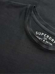 Superdry Black Classic Essential Pocket T-Shirt - Image 6 of 6