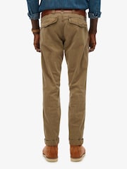 Superdry Brown Utility Chino Trousers - Image 2 of 8