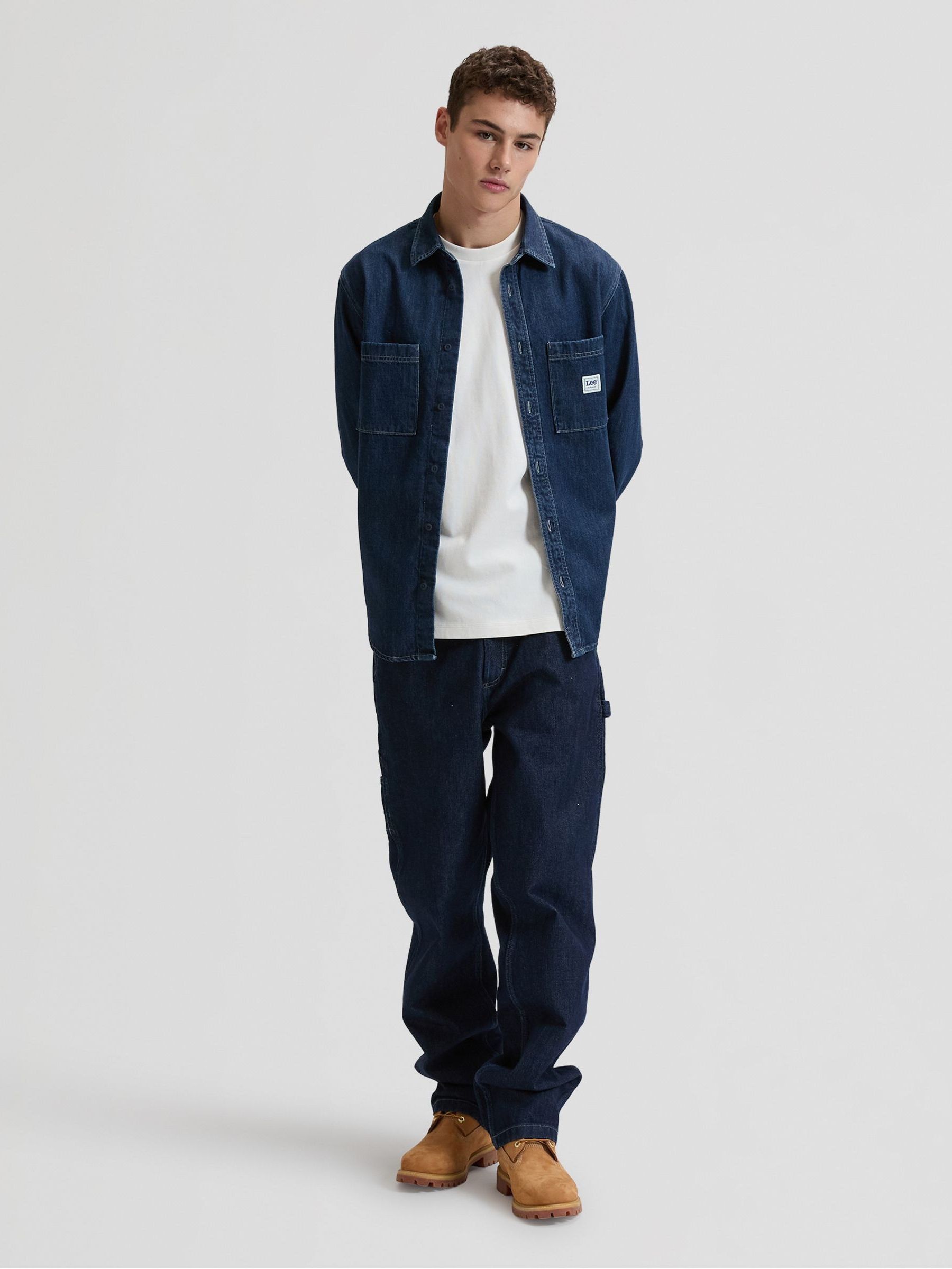 Buy Lee Blue Workwear Carpenter Jeans from Next USA