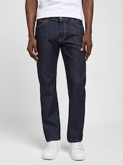 Wrangler Sky Blue Daren Straight Fit Jeans - Image 1 of 7