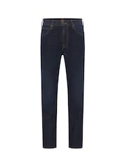 Wrangler Sky Blue Daren Straight Fit Jeans - Image 6 of 7