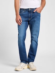 Wrangler Denim Blue Daren Straight Fit Jeans - Image 1 of 6