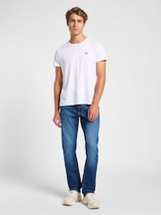 Wrangler Denim Blue Daren Straight Fit Jeans - Image 3 of 6