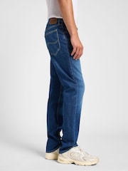 Wrangler Denim Blue Daren Straight Fit Jeans - Image 4 of 6