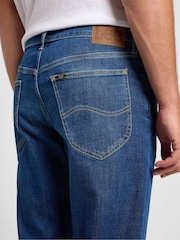 Wrangler Denim Blue Daren Straight Fit Jeans - Image 5 of 6