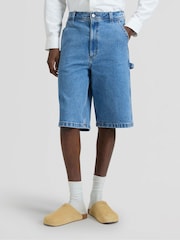 Blå - Lee Workwear Carpenter Skater Shorts - Bilde 1 av 7
