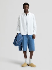 Blå - Lee Workwear Carpenter Skater Shorts - Bilde 3 av 7