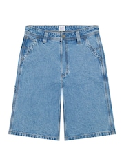 Blå - Lee Workwear Carpenter Skater Shorts - Bilde 6 av 7