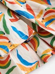 Never Fully Dressed Cream Banana Cotton Flare Top and Trousers Set - Image 9 of 10