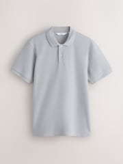 Bue/Green/Grey Polo and Shorts Co-ord Set - Image 3 of 9