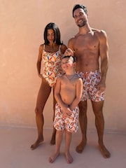 Never Fully Dressed Cream Banana Swim Shorts - Image 5 of 5