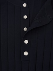 Πουλόβερ Henley με φαρδιά ριμπ πλέξη Reiss Andres - Εικόνα 6 από 6