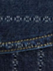 Lee Blue Pinstripe Sleeveless Denim Dress - Image 7 of 7