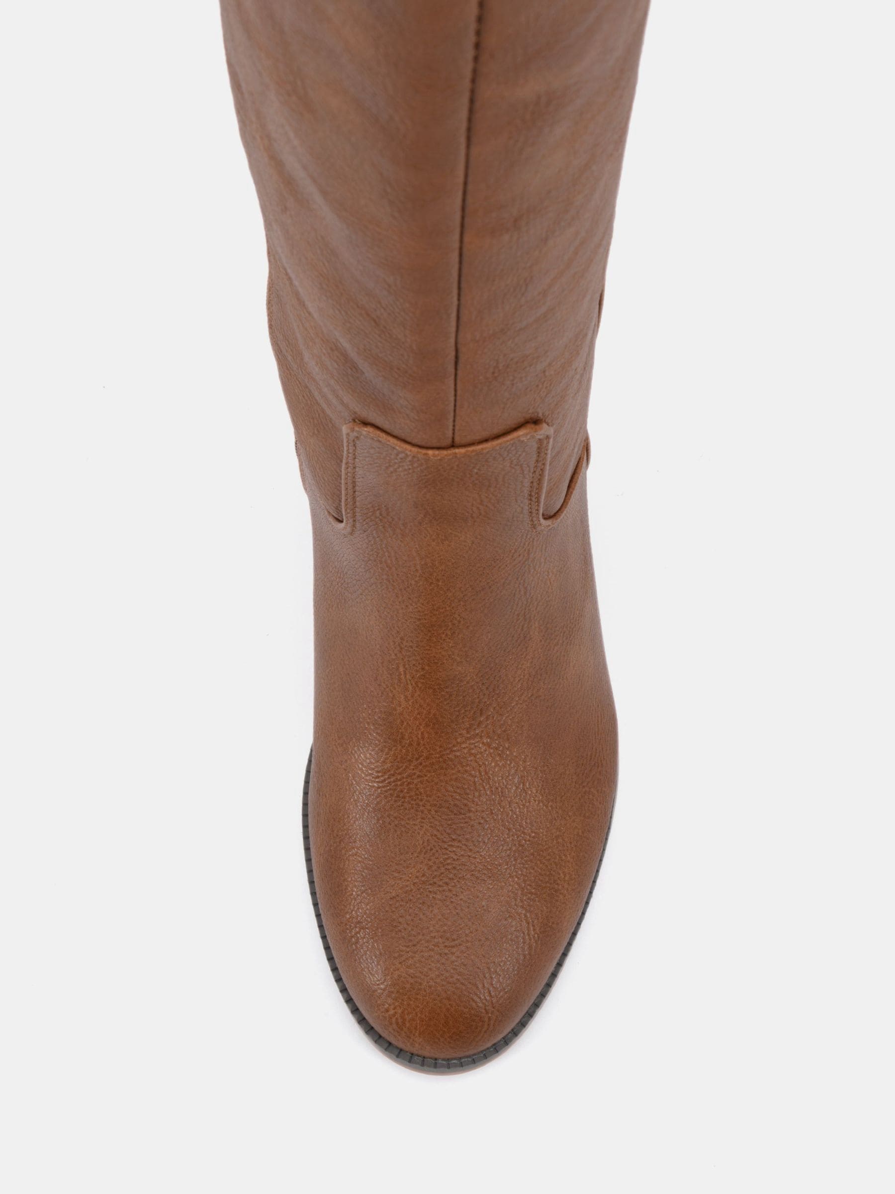 Buy Novo Brown Regular Fit Giovanna Block Heel Knee High Boots