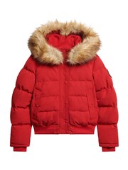 Superdry Red Everest Hooded Bomber Jacket - Image 7 of 7