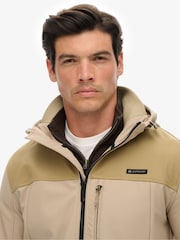 Superdry Nude Hooded Soft Shell Trekker Jacket - Image 6 of 7