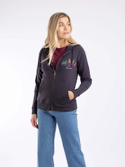 Weird Fish Blue Franchises Graphic Full Zip Hoodie - Image 3 of 7