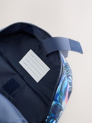 Black/ Blue Game Controller Printed Backpack - Image 3 of 6