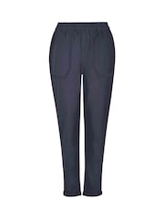 Weird Fish Blue Malorri Chino Trousers - Image 6 of 7
