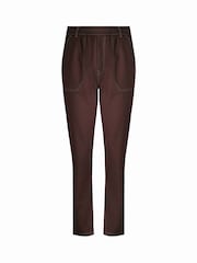 Weird Fish Red Malorri Chino Trousers - Image 6 of 7
