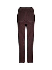 Weird Fish Red Malorri Chino Trousers - Image 7 of 7