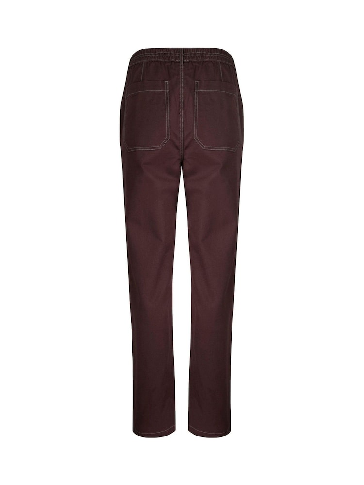 Weird Fish Red Malorri Chino Trousers - Image 7 of 7