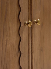 Nina Campbell Dark Oak Aubin Large Sideboard - Image 7 of 10