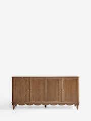 Nina Campbell Dark Oak Aubin Large Sideboard - Image 8 of 10