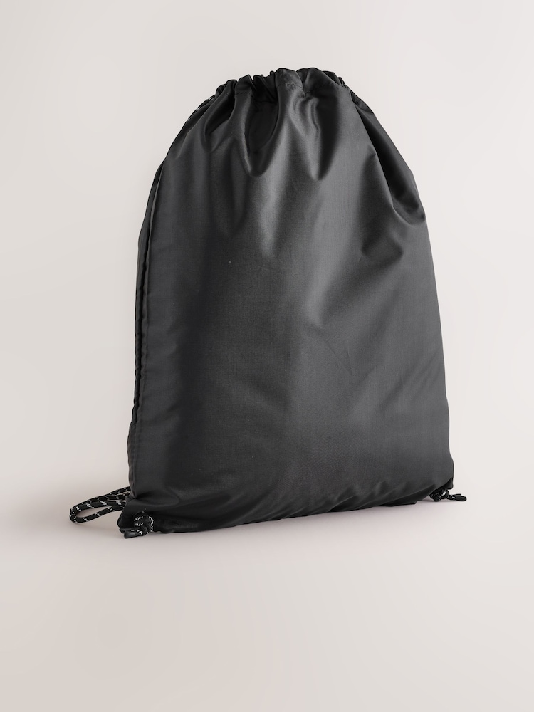 黑色 - Drawcord Bag - 圖片 2，共 4