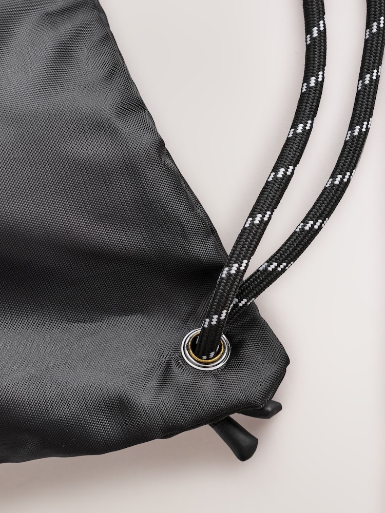 黑色 - Drawcord Bag - 圖片 4，共 4