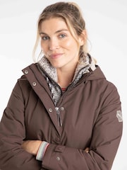 Weird Fish Brown Kenzie Waterproof Coat - Image 4 of 7