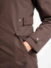 Weird Fish Brown Kenzie Waterproof Coat - Image 5 of 7