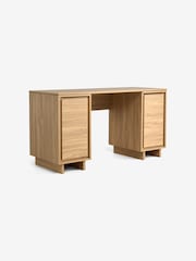 MADE.COM Oak Effect Kaci Storage Desk - Image 4 of 6