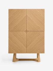 MADE.COM Oak Belgrave Tall Tall Sideboard - Image 1 of 2