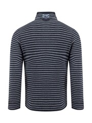 Weird Fish Shorling 1/4 Zip Striped Fleece - Imagem 8 de 8