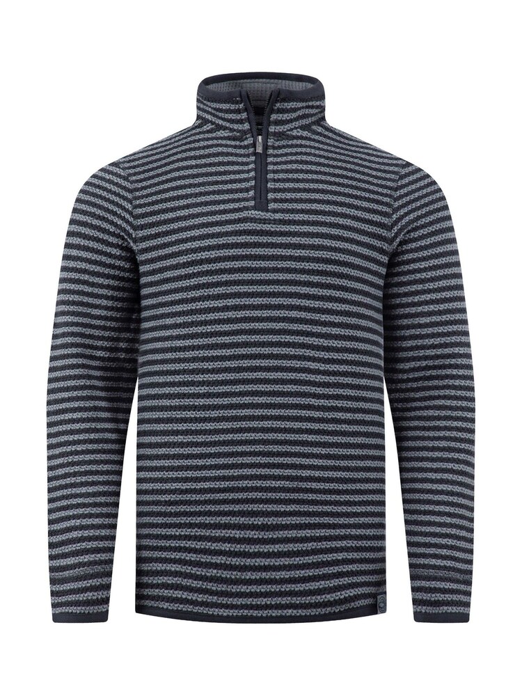 Weird Fish Shorling 1/4 Zip Striped Fleece - Imagem 8 de 8
