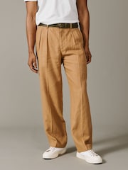 Aubin Belvedere Relaxed Linen Trousers - Image 1 of 7